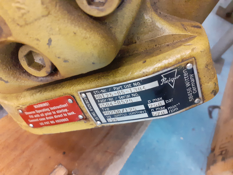 Pleiger MO250-125 adattbála 1
