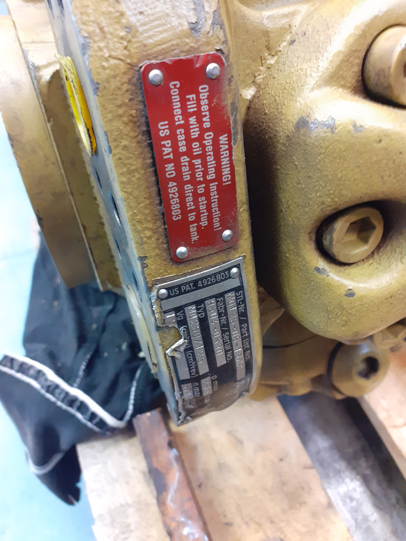 Pleiger MO250-125 adattbála 2